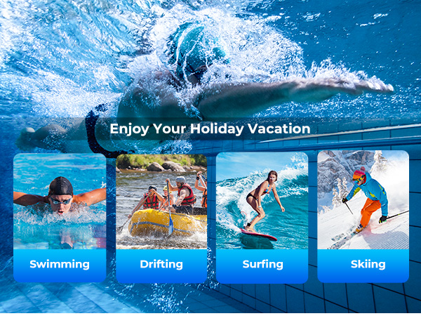 Perfect for beach swimming, drifting, surfing, fishing, sailing, boating and more other activities.