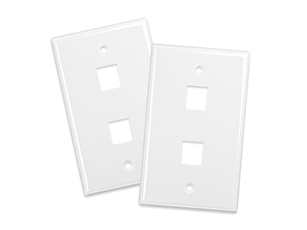 2-port wall plate