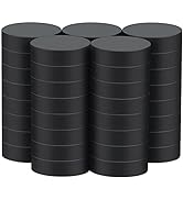 MAGXCENE Ferrite Craft Magnets, Round Disc Magnets Bulk for Crafts, Small Circle Flat Ceramic Mag...