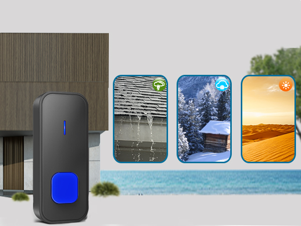 waterproof doorbell