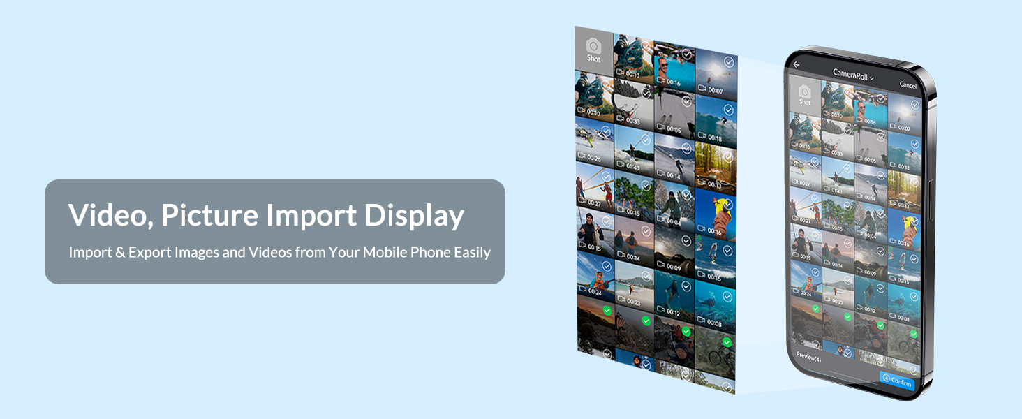 Video Picture Import Display