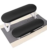 Subay Nail Arm Rest, Foldable PU Leather Manicure Hand Rest for Acrylic Nails Cushion Hand Holder...