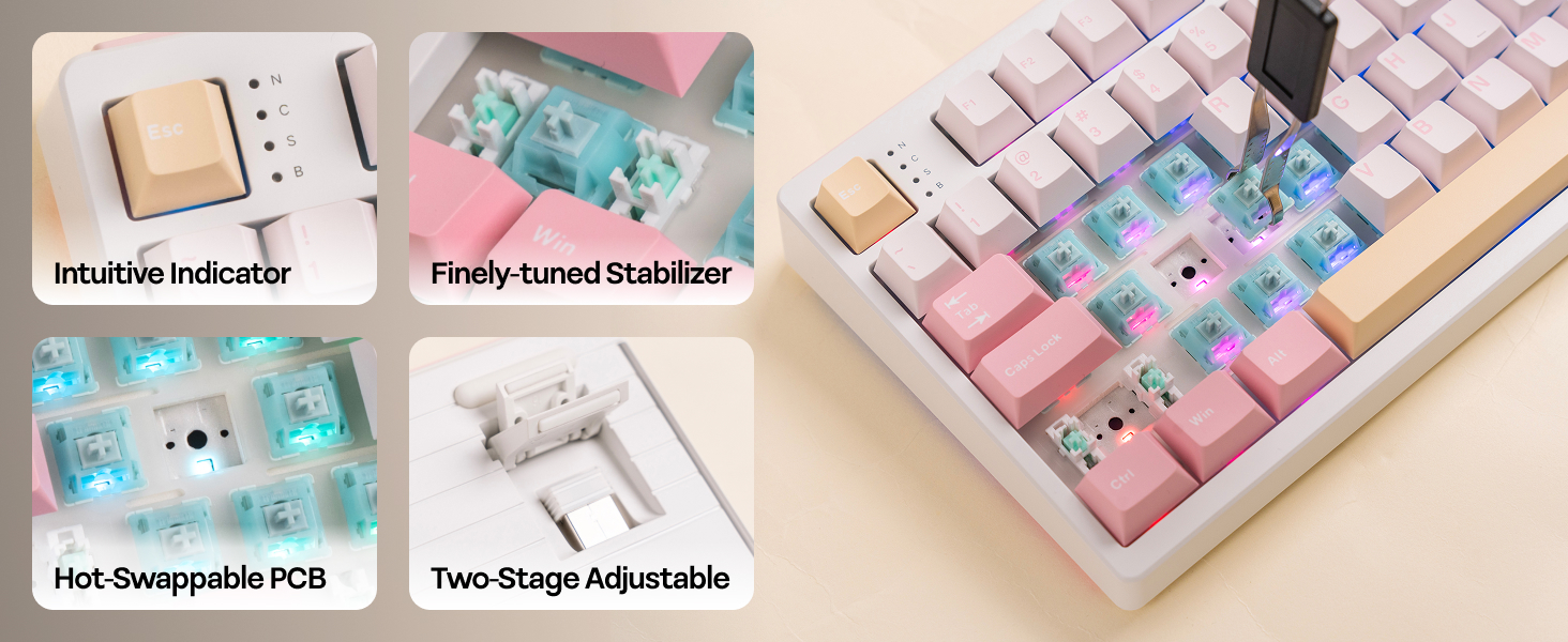 TH108 Wireless Gaming Keyboard