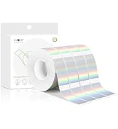 PARLAIM Label Maker Tape,Thermal Label 1/2"x11/2" 640 Labels/4Rolls,Thermal Sticker Compatible wi...