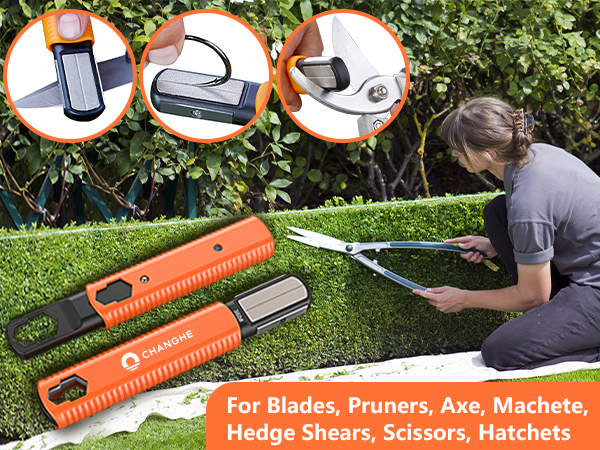 garden tool sharpener