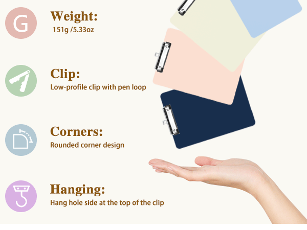 Plastic Clipboards