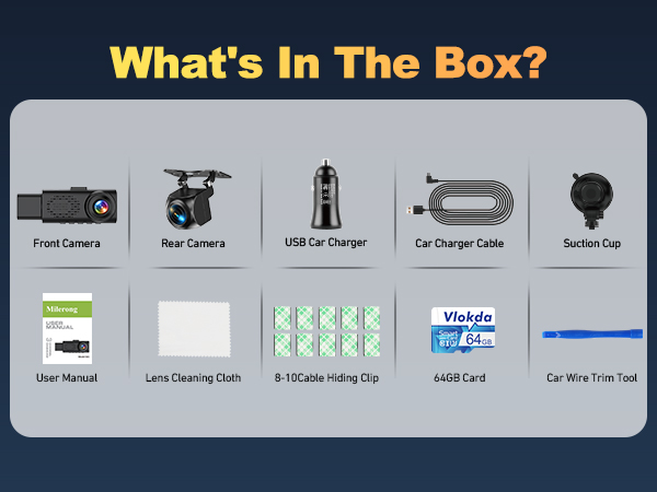cameras for cars front and back and inside