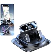 Zosgrew Dashboard Navigation Bracket, 360 Degree Rotation Automotive Phone Holder, Universal Self...