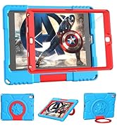 Kids Case for iPad 5th/6th Generation 9.7-inch 2017/2018 Release, Lainergie iPad Air 2 Case with ...