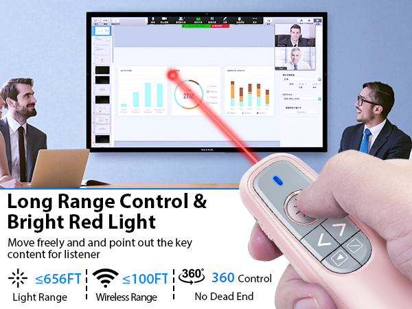 presentation clicker wireless presenter remote clicker