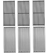 17" Grill Grates and Emitter for Charbroil TRU Infrared 3-Burner Gas Grill 463355220 463242516 46...
