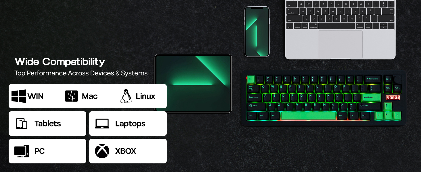 Galaxy68 Wireless Mechanical Keyboard in Aluminum with QMK/VIA Support