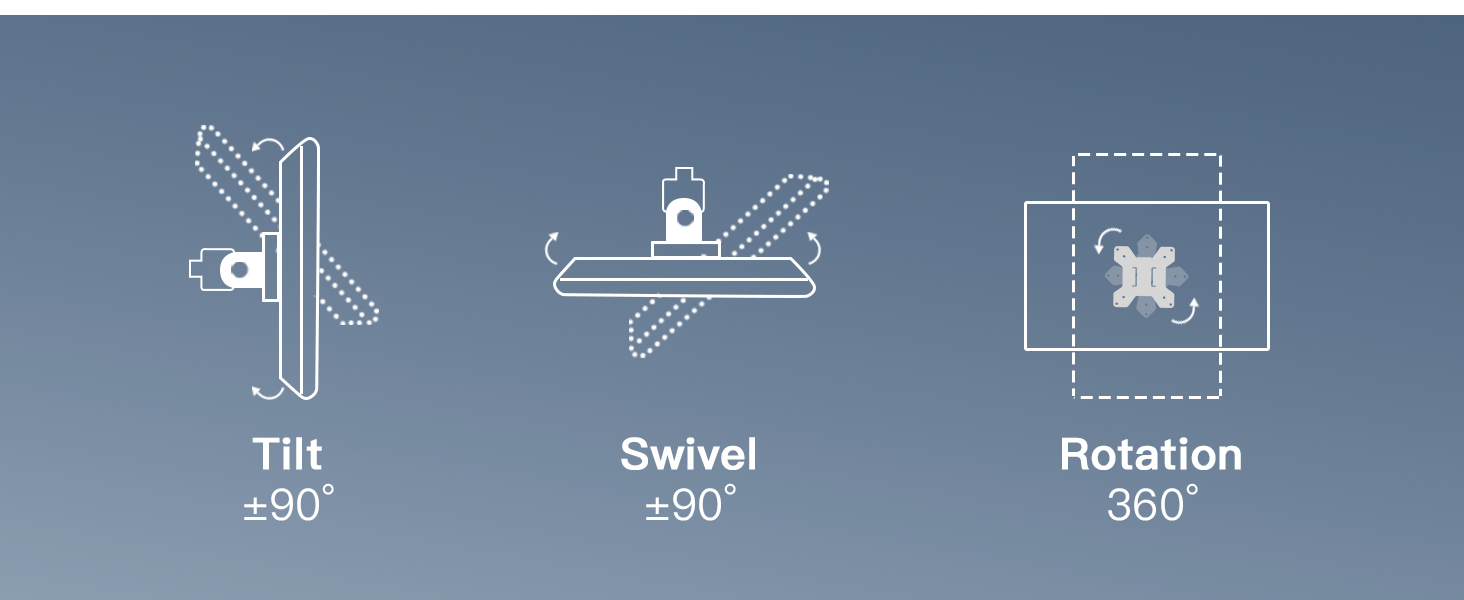 tall monitor stand mount