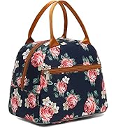 FlowFly Lunch Bag Tote Bag Lunch Organizer Lunch Holder Insulated Lunch Cooler Bag for Women/Men,...
