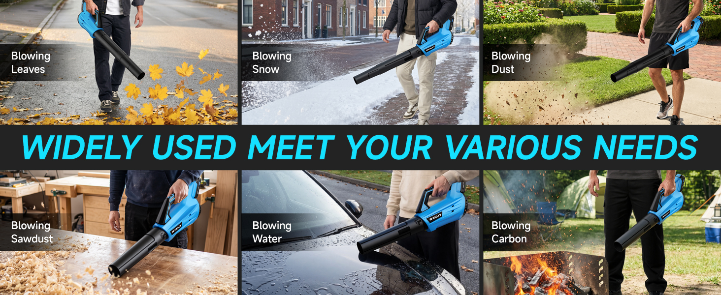 Cordless leaf blower