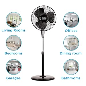 small floor fan quiet fann black fan insulated fan best floor fan small fan for floor best fan
