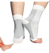 Neuropathy Socks, Plantar Fasciitis Compression Socks, 20-30 mmHg Ankle Compression Sleeve with F...
