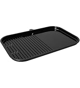 Non-Stick Griddle Plate for Ninja Woodfire XSKGRDLXL OG951 OG901 OG850 Grill Accessories,Ceramic ...