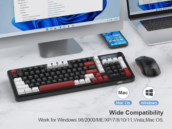 wireless keyboard and mouse combo