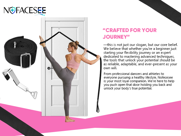 Stretching Strap with Door Anchor