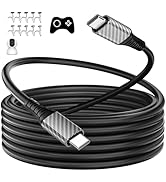 20ft USB C Cable,60W Extra Long USBC to USBC Fast Charging Cable for iPhone 17 Type C Charger Cor...