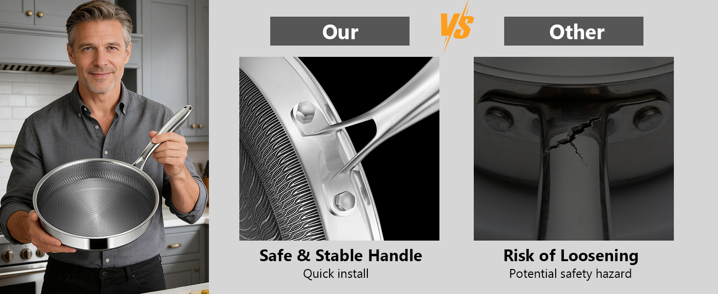 12 nonstick frying pan non stick fry pan pans for cooking 10 inch skillet with lid big frying pan