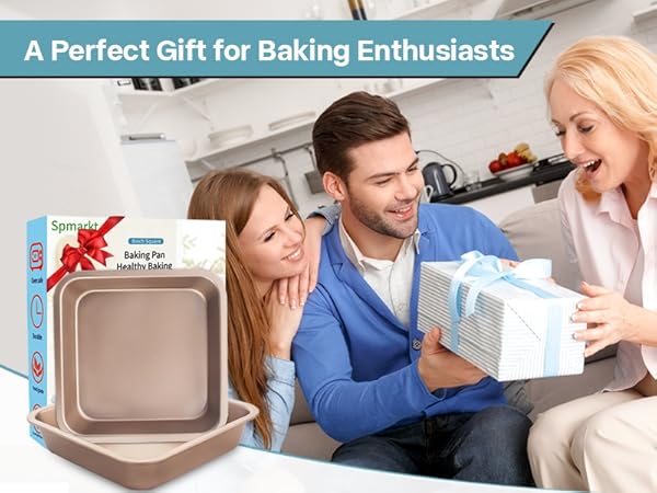 8×8 square cake pan