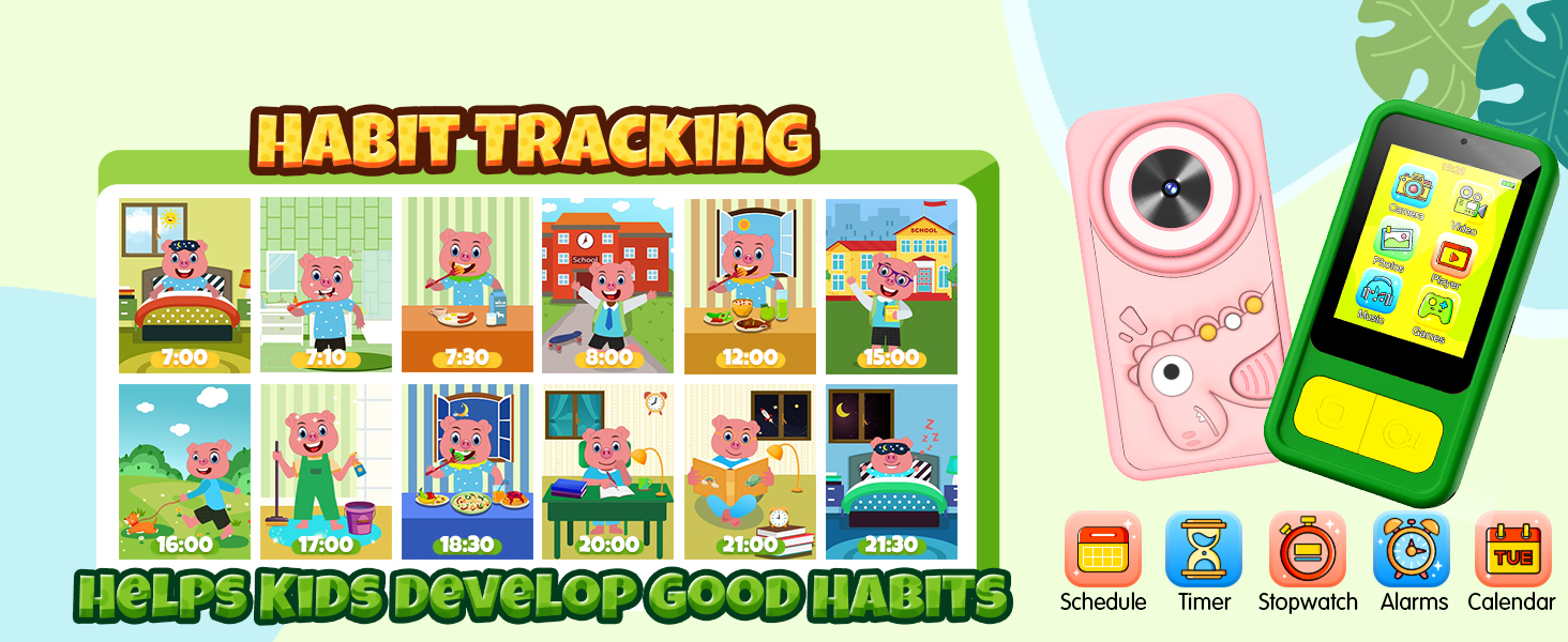 habit-tracking alarms