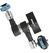 DF 7'' Adjustable Articulating Magic Arm, Magic Friction Camera Mount with Shoe Mount,1/4'' Screw...