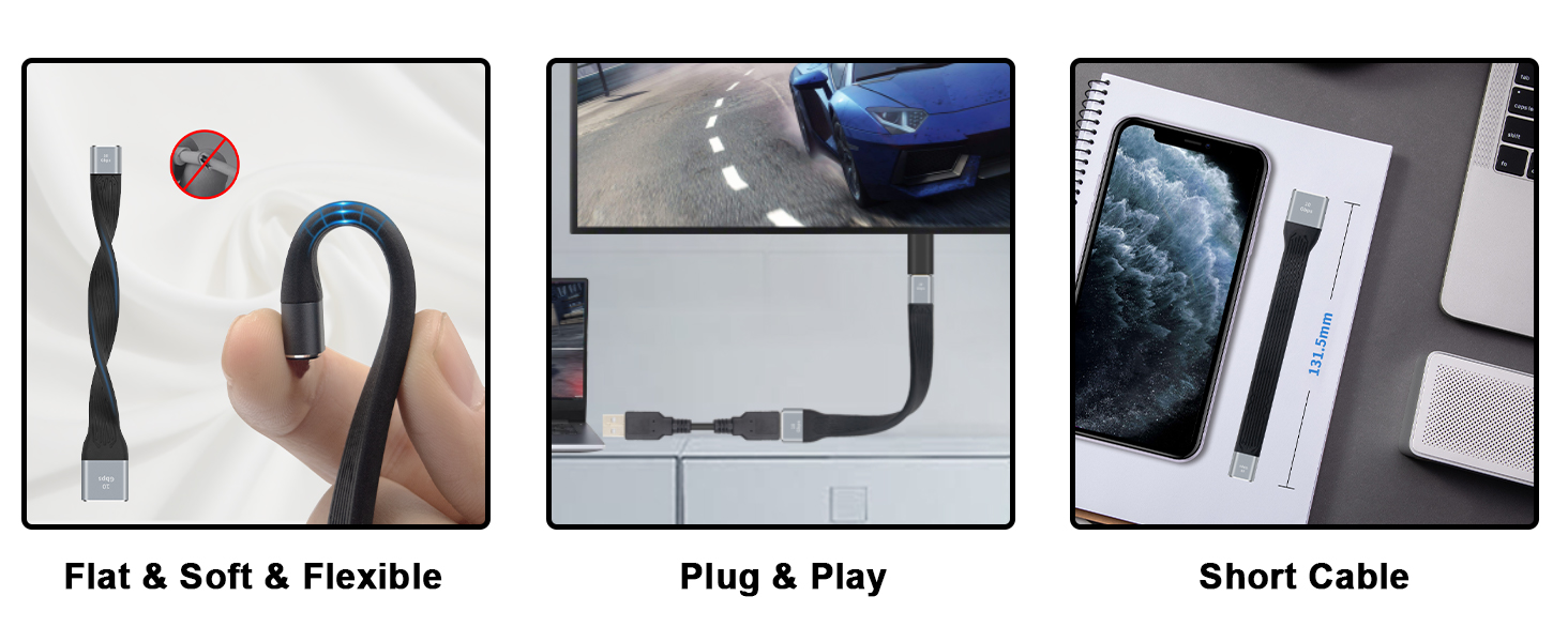 USB C Female to USB Female Adapter