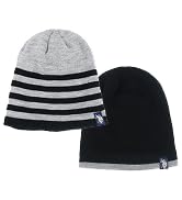 U.S. Polo Assn. 2-Piece Beanie Hat Set, Adult Acrylic Knitted Winter Caps with Faux Fur Lining, S...