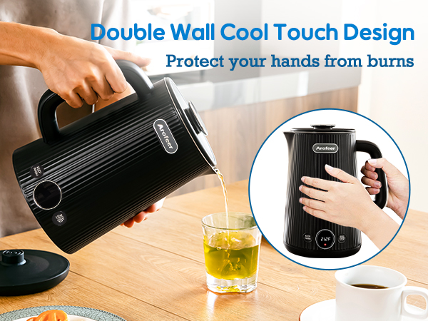 electric kettle temperature control