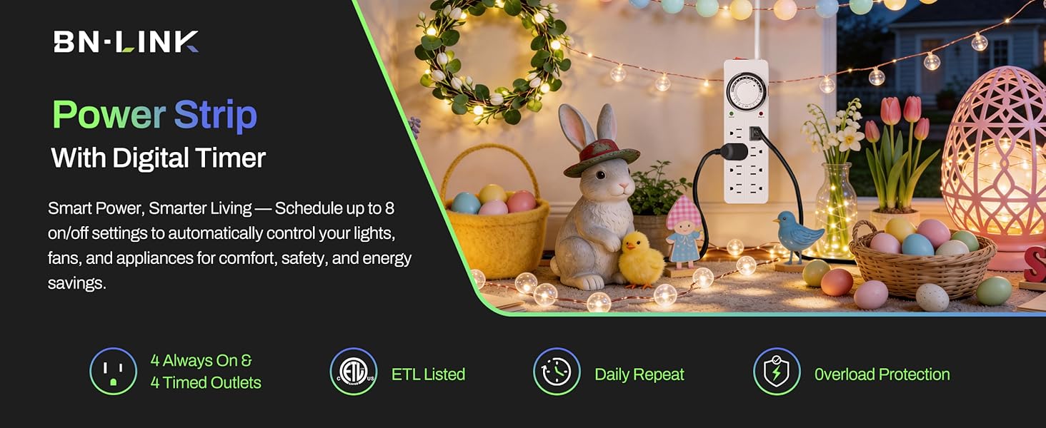 power strip with timer