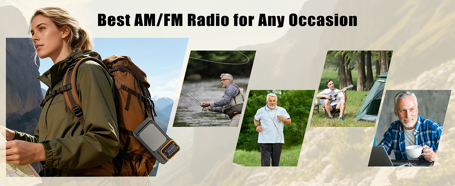 am fm radio portable
