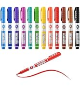 SUQJOY Dry Erase Markers, Bullet Tip Whiteboard Markers, Low Odor Thick Dry Markers, 36 pack Asso...