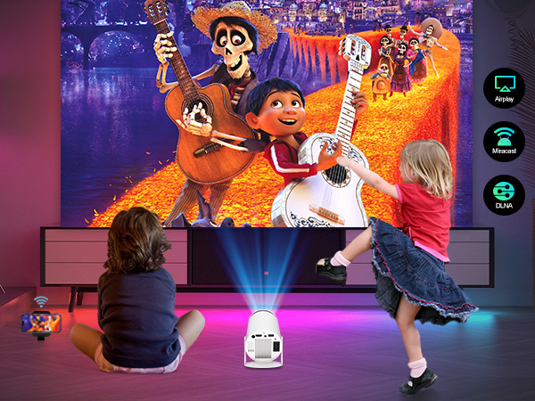 projector with wifi and bluetooth