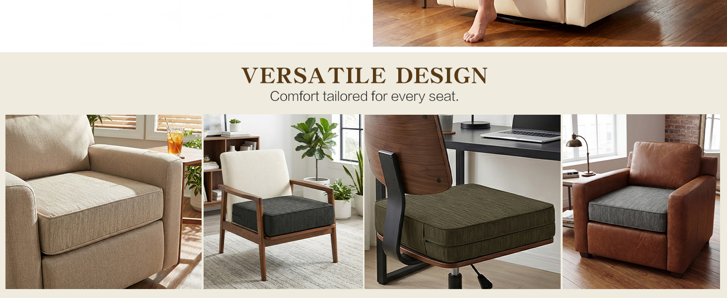 memory foam chair cushion recliner