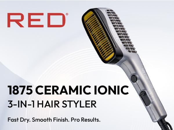 RED by KISS 1875 Ceramic Ionic Hair Styler