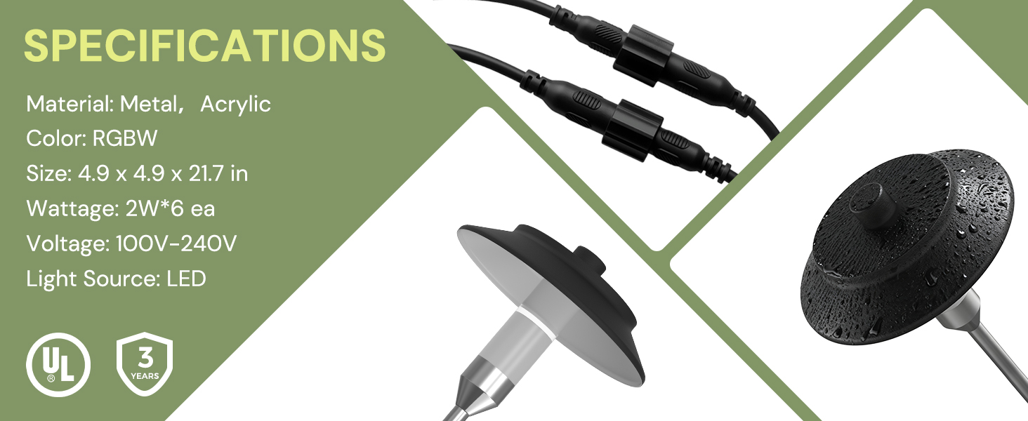 Dusk to Dawn Low Voltage Landscape Lights