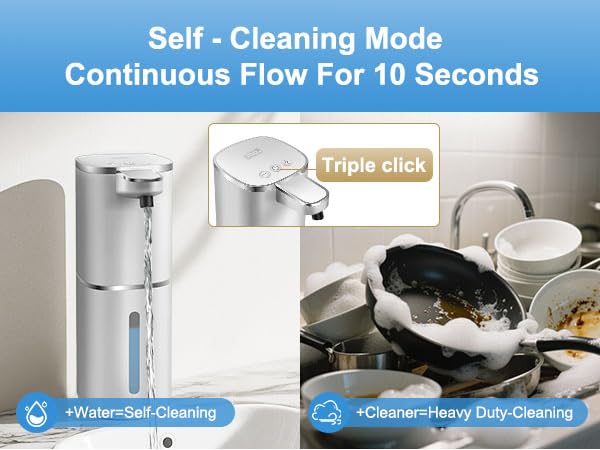 Automatic foaming soap dispenser