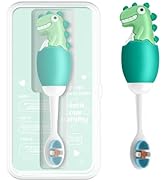 ZMRZ Kids Manual Toothbrush, Extra Soft Bristle Toddler Toothbrush with 10000 Bristles, Kids Trav...