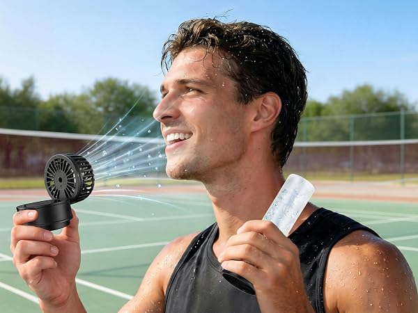 Portable Fan Ice Therapy Cup