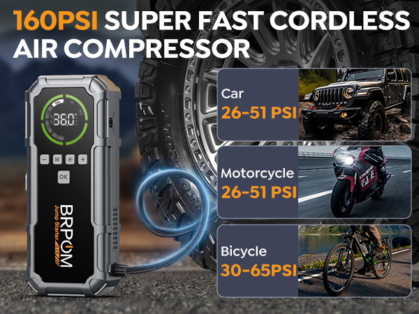 jump starter with air compressor