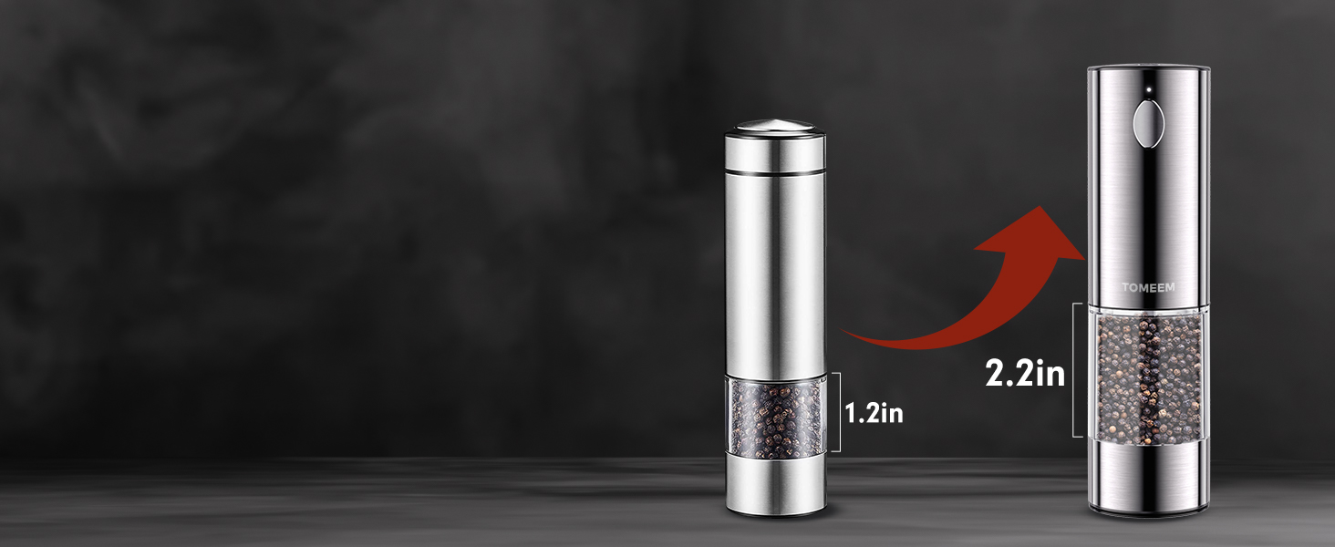 rechargeable pepper grinder