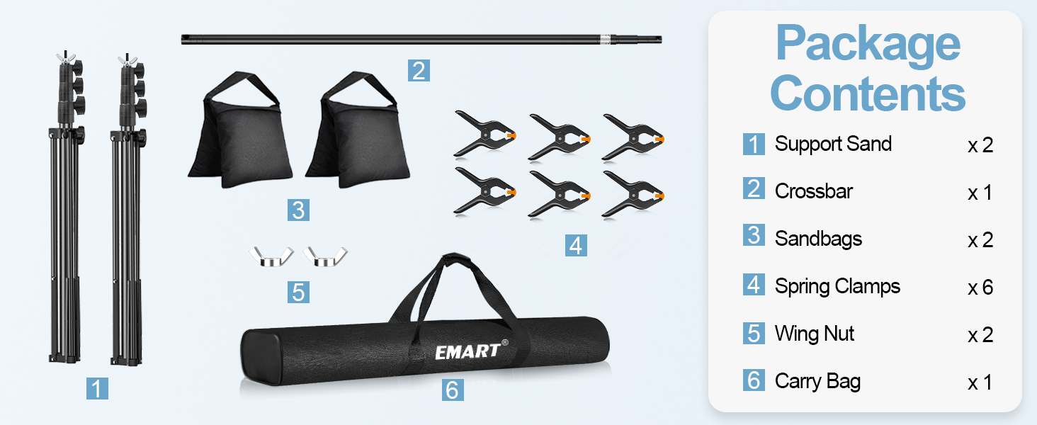 Complete accessories