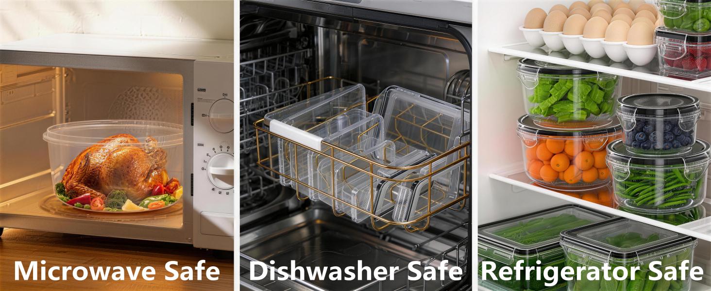 Food Storage Containers with Lids