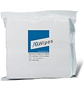 Cleanroom Wipes Nonwoven Wipers Cellulose/Polyester Blend 12" x 12" for Lab, Electronics, Pharmac...