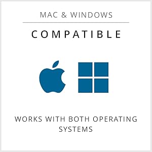 compatible with MacOS and Windows