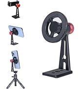 Ruittos Tripod Mount for Magsafe Metal Phone Holder with Magnetic Mount, 2 in 1 Compatible with i...