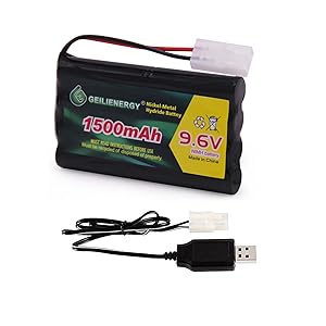 9.6V rc battery